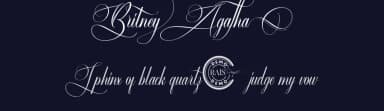Britney Agatha by RaisProject — Script Handwritten Font — thumbnail 2