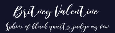 Britney Valentine by Noftanti Studio — Script Handwritten Font — thumbnail 2