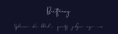 Brittaney by Masanis Studio — Script Handwritten Font — thumbnail 2