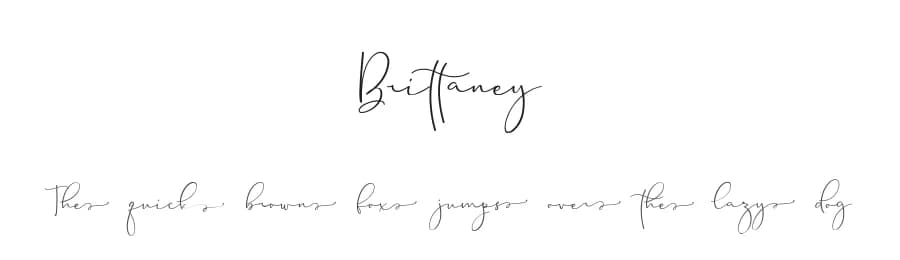 Brittaney by Masanis Studio — Script Handwritten Font