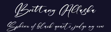 Brittany Allaska by Letterena Studios — Script Handwritten Font — thumbnail 2
