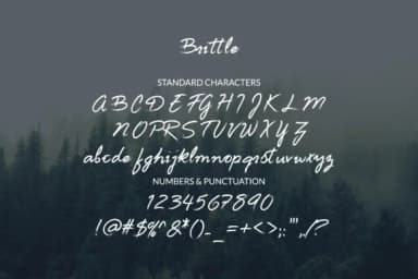 Brittle Font by Twenty Two — Script Handwritten Font — thumbnail 7