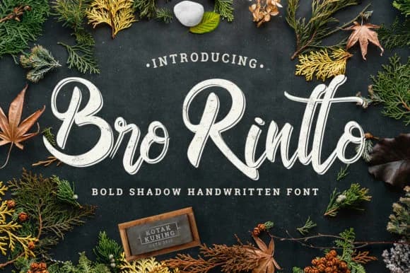 Bro Rintto Font by Kotak Kuning Studio — Script Handwritten Font