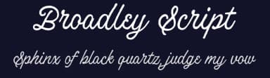 Broadley Script by Letterhend Studio — Script Handwritten Font — thumbnail 2