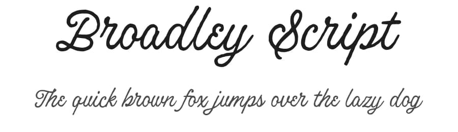Broadley Script by Letterhend Studio — Script Handwritten Font