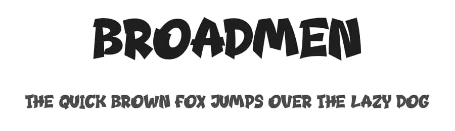 Broadmen by Lettersweet Studio — Script Handwritten Font