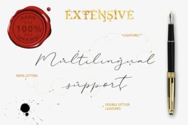 Broadway Lights Duo Font by Red Ink — Script Handwritten Font — thumbnail 2