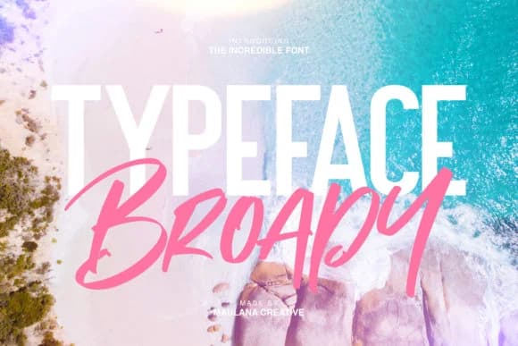Broady Duo Font by Maulana Creative — Script Handwritten Font