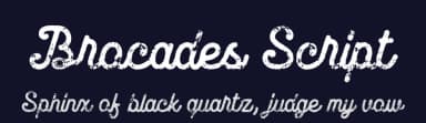 Brocades Script by Edignwn Type — Script Handwritten Font — thumbnail 2