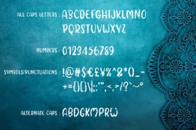 Broken Space Font by Dasagani — Script Handwritten Font — thumbnail 4