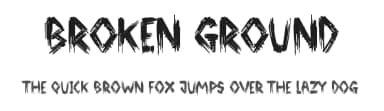Broken Ground by JSH creates — Script Handwritten Font — thumbnail 1
