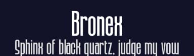 Bronex by Alit Design — Sans Serif Font — thumbnail 2