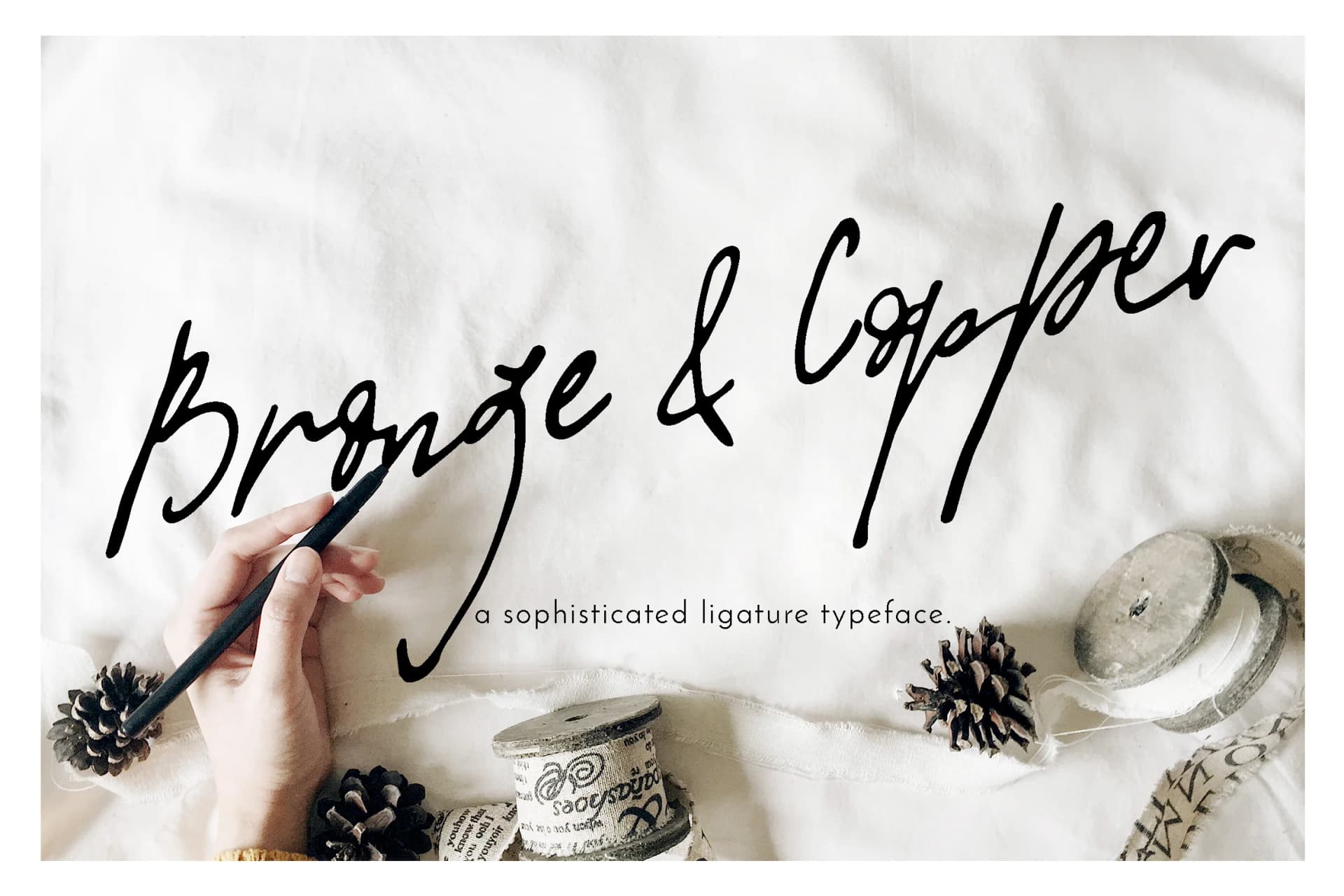 Bronze & Copper Font by Blue Robin Design Shop — Script Handwritten Font