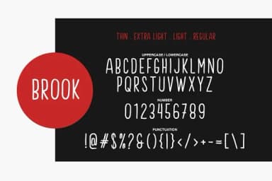 Brook Font by Factory738 — Script Handwritten Font — thumbnail 5