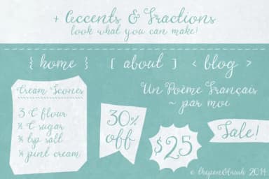 Brooklyn Girl Font by The Pen and Brush — Script Handwritten Font — thumbnail 4