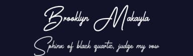 Brooklyn Makayla by Kotak Kuning Studio — Script Handwritten Font — thumbnail 2