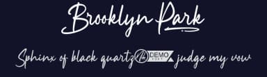 Brooklyn Park by NihStudio — Script Handwritten Font — thumbnail 2