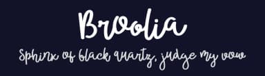 Broolia by Eknoji Studio — Script Handwritten Font — thumbnail 2