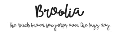 Broolia by Eknoji Studio — Script Handwritten Font — thumbnail 1