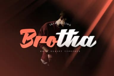 Brotha Script Font by Khurasan — Script Handwritten Font — thumbnail 1