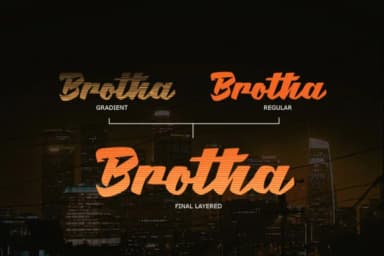 Brotha Script Font by Khurasan — Script Handwritten Font — thumbnail 6