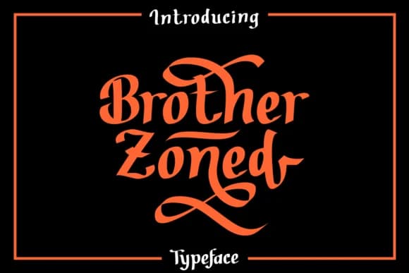 Brother Zoned Font by Dreamink (7ntypes) — Script Handwritten Font