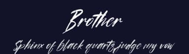 Brother by Perspectype Studio - Letterena.com — Script Handwritten Font — thumbnail 2