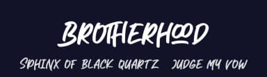 Brotherhood by Creatype Studio — Script Handwritten Font — thumbnail 2