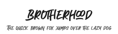 Brotherhood by Creatype Studio — Script Handwritten Font — thumbnail 1