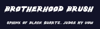 Brotherhood Brush by Tigadestd — Script Handwritten Font — thumbnail 2