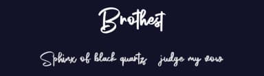 Brothest by Maulana Creative — Script Handwritten Font — thumbnail 2