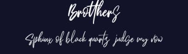 Brotthers by Maulana Creative — Script Handwritten Font — thumbnail 2
