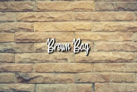Brown Bag Font by jeffbensch — Script Handwritten Font