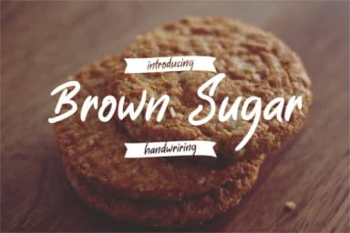 Brown Sugar Font by Fype Co. — Script Handwritten Font — thumbnail 1