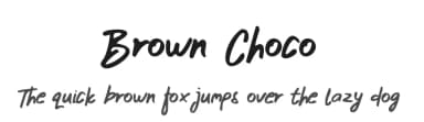Brown Choco by Lettersiro Studio — Script Handwritten Font — thumbnail 1