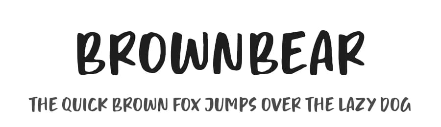 Brownbear by Letterative Studio — Script Handwritten Font