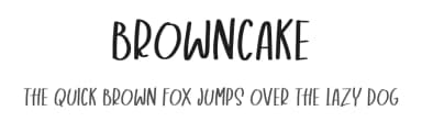 Browncake by selawetype — Script Handwritten Font — thumbnail 1