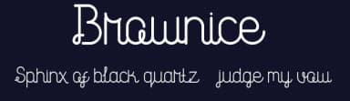 Brownice by iqrotype — Script Handwritten Font — thumbnail 2