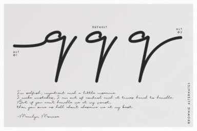 Brownie Duo Font by Factory738 — Script Handwritten Font — thumbnail 3