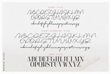 Brownie Duo Font by Factory738 — Script Handwritten Font — thumbnail 8