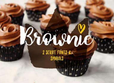 Brownie Font by Kavoon — Script Handwritten Font — thumbnail 1