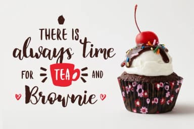Brownie Font by Kavoon — Script Handwritten Font — thumbnail 2