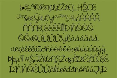 Brownie Milkshake Font by Illustration Ink — Script Handwritten Font — thumbnail 3