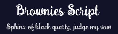 Brownies Script by Unicode Studio — Script Handwritten Font — thumbnail 2