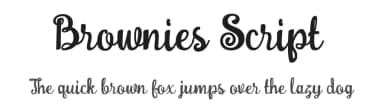 Brownies Script by Unicode Studio — Script Handwritten Font — thumbnail 1
