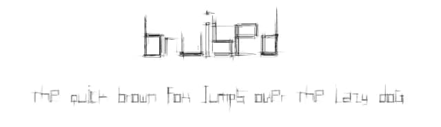 Bruised by uZiMweB — Script Handwritten Font