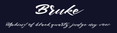 Bruke by fcvkreative — Script Handwritten Font — thumbnail 2