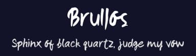 Brullos by Grontype — Script Handwritten Font — thumbnail 2