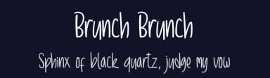 Brunch Brunch by Suhandi — Script Handwritten Font — thumbnail 2