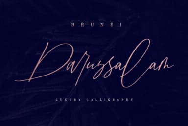 Brunei Darussalam Font by Discipline — Script Handwritten Font — thumbnail 1